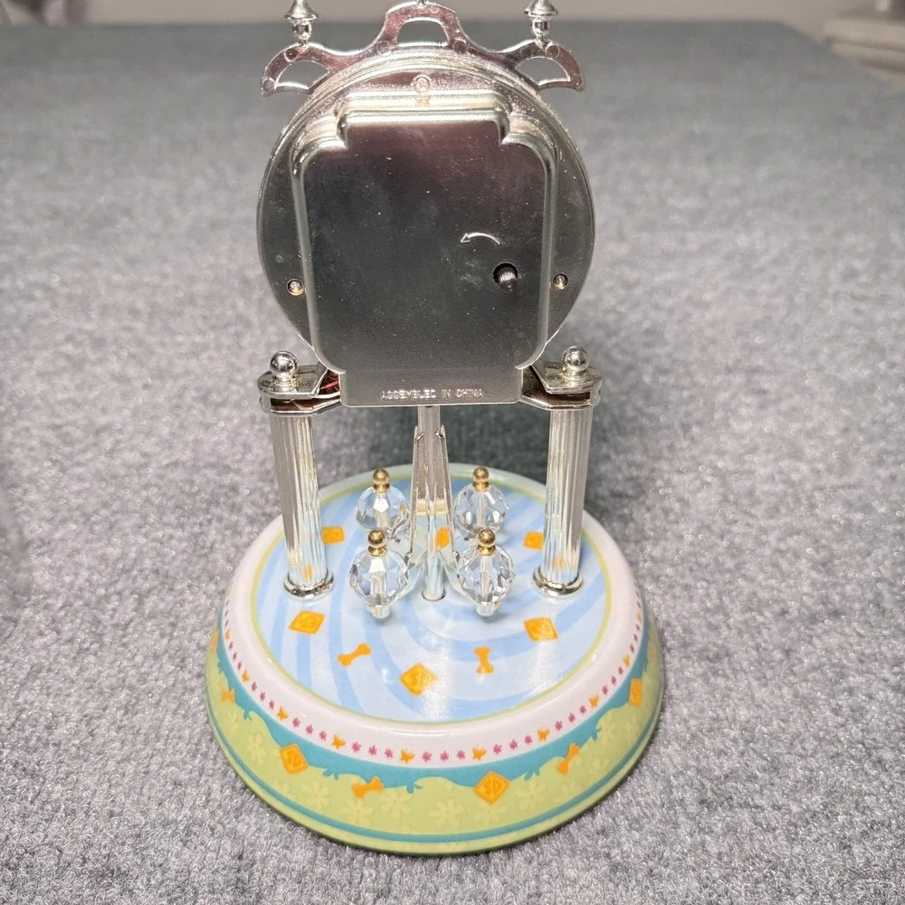 Vintage Scooby- Doo Porcelain Collectible Anniversary Clock Cartoon Network